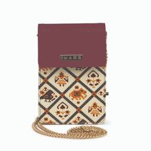 IMARS FASHION Structured Mobile Pouch-cherry Patola