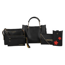 Bagsy Malone Black Women Tote Combo Set Of 5