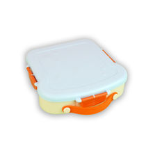 Little Surprise Box Blue Bread Slice Fun Themed Kids Lunch Box- Tiffin