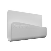Portronics Modesk 101 Wall Hanging Mobile Holder With Adhesive Strips (white)