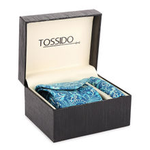 Tossido Printed Necktie & Pocket Square Giftset