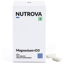 Nutrova Magnesium + D3 Tablets