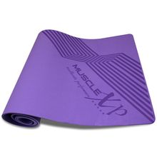 MuscleXP Designer Yoga Mat For Women And Men With Cover Bag, Pure Eva Material, 6mm (purple)