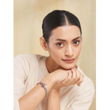 Fabindia Oxidised Pink Openable Bangle (2.5)