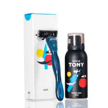 Uncle Tony Shaving Experience Kit - Blue - Pack Of 2