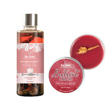 Nat Habit Hibiscus Amla Hair Oil & Beetroot Crush Lip Butter