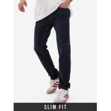 The Souled Store Mens Navy Blue Denim Jeans