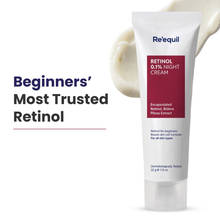 Re'equil 0.1% Retinol Night Creamtreat For Wrinkles & Skin Tightening