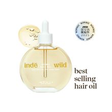 inde wild Champi Hair Oil With Bhringraj, Brahmi & Amla For Regrowth, Hairfall & Dandruff Control