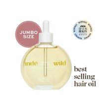 inde wild Champi Hair Oil With Bhringraj, Brahmi & Amla For Regrowth, Hairfall & Dandruff Control