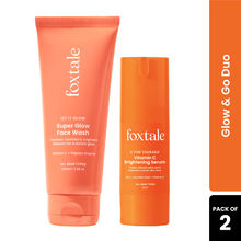 Foxtale Glow & Go Duo Brightening Face Wash + Vitamin C Serum