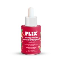 Plix Pomegranate Overnight Repair Dewy Serum for Ageless Glow With Ceramides Reduce Fine Lines