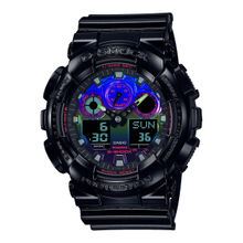 Casio GA-100RGB-1ADR Analog-Digital Watch for Men (M)