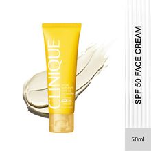 Clinique SPF 50 With/Avec UVA UVB Protection Face Cream