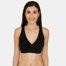 Nejo Feeding Sleep Bra With Removable Pads - Black
