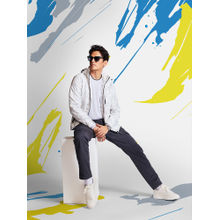 CRIMSOUNE CLUB Men White Printed Jacket