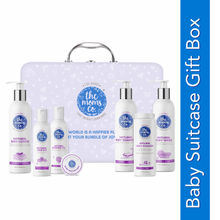 The Moms Co Everything For Baby Pampering Kit - Natural New Born Baby Skin Care & Hair Care Products