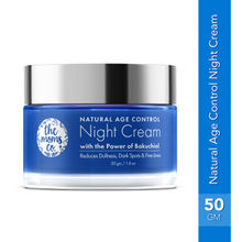 The Moms Co Natural Age Control Night Cream for Dark Spots With Vitamin E & Hyaluronic Acid