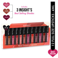 Insight Cosmetics Non Transfer Lipcolor - Pack Of 12