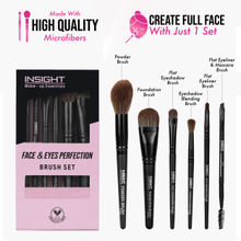 Insight Cosmetics Face & Eyes Perfection Brush Set