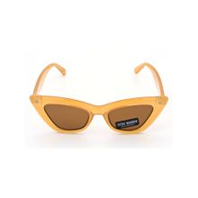 Steve Madden Women Tan UV Protected Lens Polycarbonate Sunglasses
