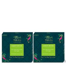 TGL Co. Lemon Detox Green Tea Bags - Pack Of 2