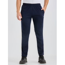 Black Panther Men Navy Blue Panther Acti Track Pant