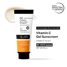 Deconstruct 5% Vitamin C Gel Sunscreen In Vivo Tested SPF 50 PA+++