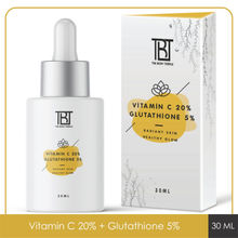 The Body Temple 20% Vitamin C 5% L-Glutathione 3% Vitamin E Face Serum