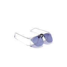 Carlton London Blue Toned Polarised Lens Sunglass Clip