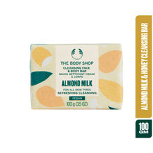 The Body Shop Almond Milk & Honey Soothing & Caring Cleansing Bar