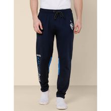 Free Authority Young Men Superman Printed Blue Jogger