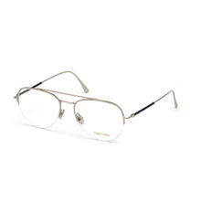 Tom Ford Sunglasses Silver Metal Eyeglasses FT5656 55 016