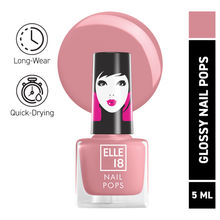 Elle 18 Nail Pops Nail Polish Glossy Finish, Quick-drying & Long Wearing - 161