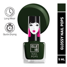 Elle 18 Nail Pops Enamel Polish, Glossy Finish, Quick-drying & Long Wearing - 183