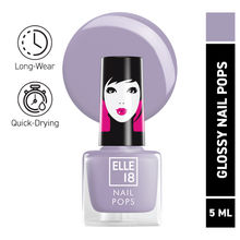 Elle 18 Nail Pops Enamel Polish, Glossy Finish, Quick-drying & Long Wearing - 186
