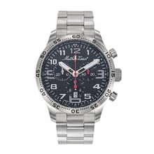 Mathey-Tissot Men Type 21 Titanium Black Dial Round Analog Watch - H1821CHT1 (M)