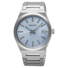 SEIKO Men Solar Dress Blue Dial Round Analog Watch - SUR599P1 (M)