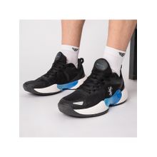Red Tape Mens Black Basketball Shoes