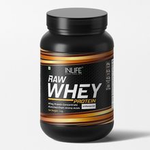 Inlife 100% Raw Whey Protein Concentrate Instantized Powder - Unflavoured