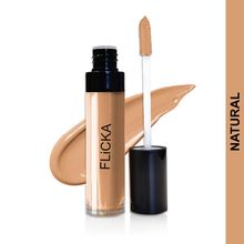Flicka Cover Story Liquid Concealer Sweat Proof Waterproof Lightweight All Skin Types-Natural