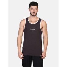 Aesthetic Bodies Mens Charcoal Solid Stringer