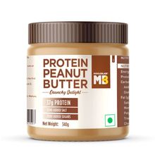 MuscleBlaze High Protein Natural Peanut Butter Unsweetened - Crunchy