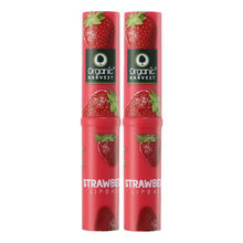 Organic Harvest Strawberry Lip Balm - Velvet Red - Pack of 2