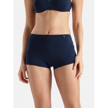 Jockey Ss04 High Coverage Super Combed Cotton Elastane Boy Shorts Blue