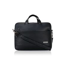 Lavie Sport Unisex Highlander 15 Inch Laptop Briefcase (Black) (M)