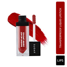 SUGAR Smudge Me Not Liquid Lipstick - 52 Modern Auburn (Flamenco Red / Deep Red With Blue Undertone)