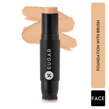 SUGAR Ace Of Face Foundation Stick|24hr wear|Full Coverage|37 Freddo (Medium Beige,Golden Undertone)