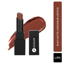 SUGAR Nothing Else Matter Longwear Lipstick - 31 Simmer Brown (Milk Chocolate Brown/ Almond Brown)