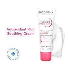 Bioderma Sensibio Defensive Rich Soothing 12hr Moisturizer With Vitamin E - Sensitive Skin